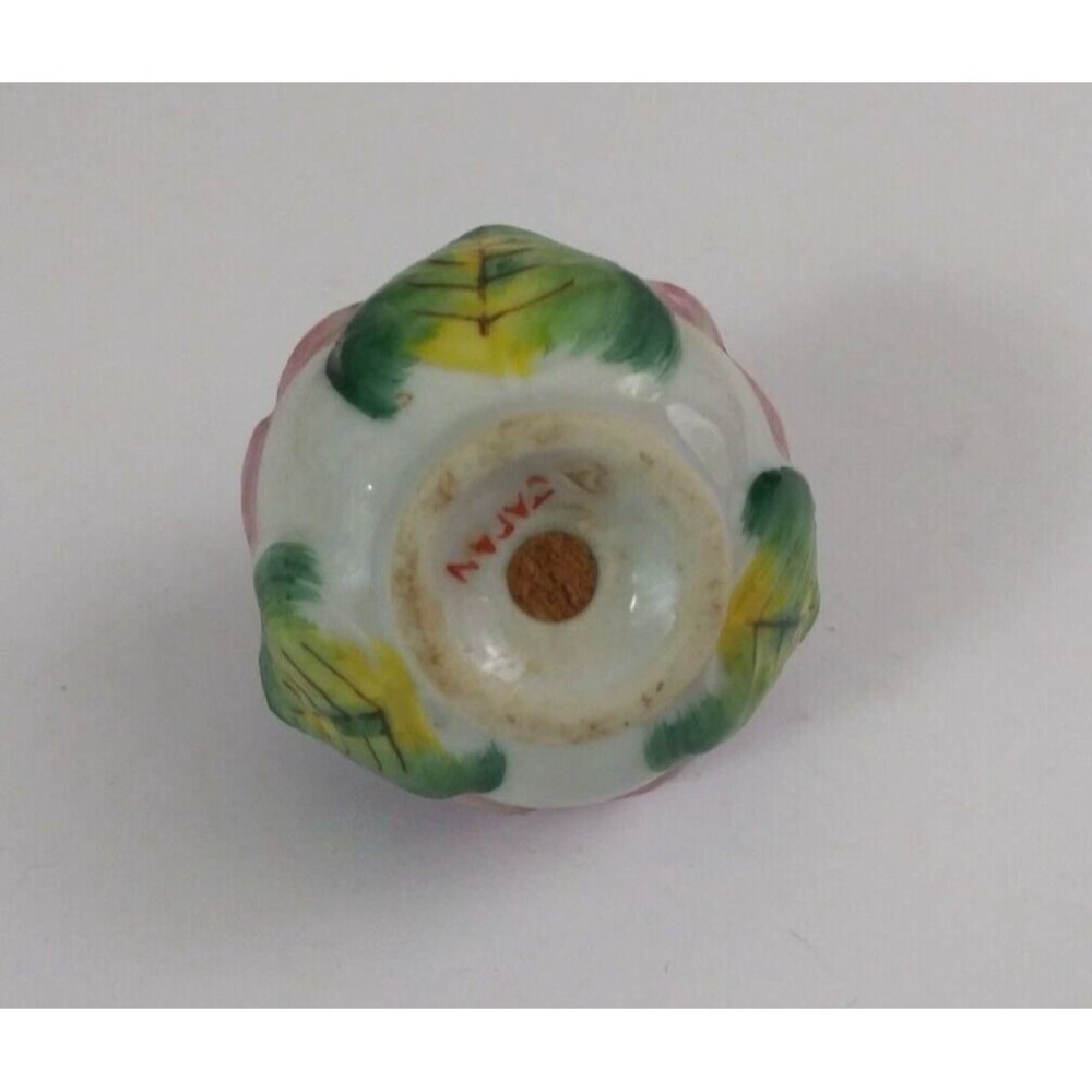 Vintage Butterflies On Rose Buds Under Archway 2.25" Salt & Pepper Shakers Japan - Picture 7 of 16